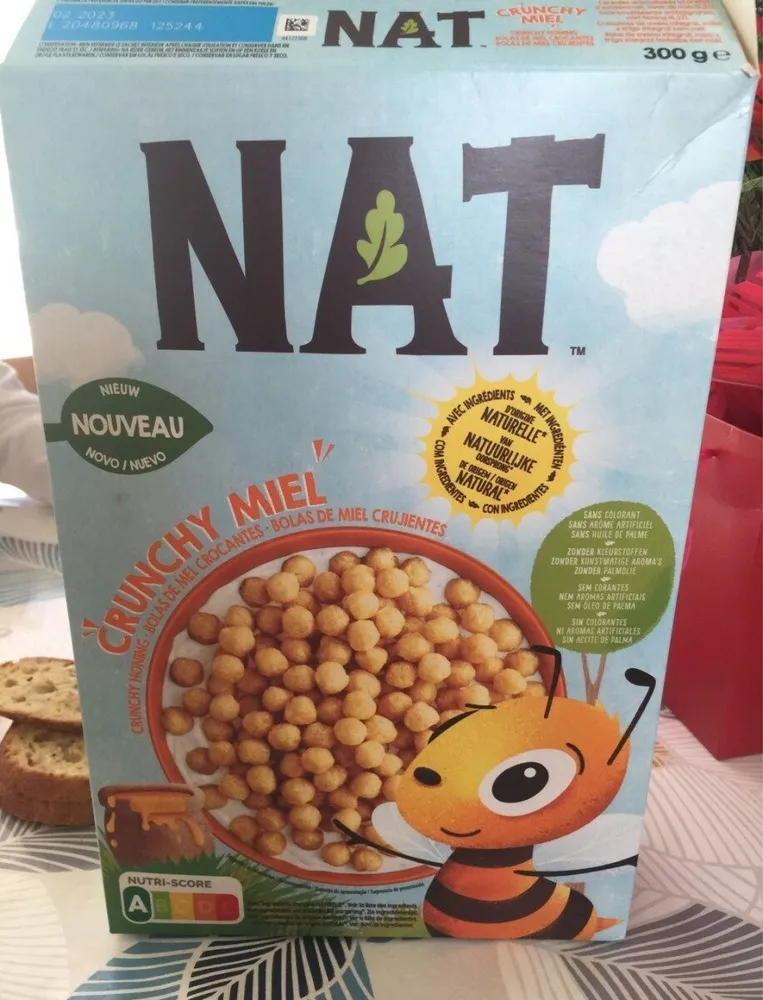 Nat Crunchy miel