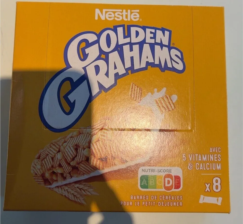 NESTLE GOLDEN GRAHAM Barres de Céréales 8x25g