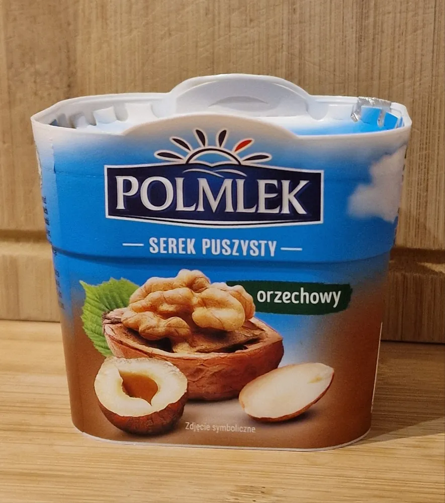Serek puszysty orzechowy