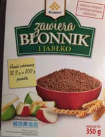 Zawiera błonnik i jabłko