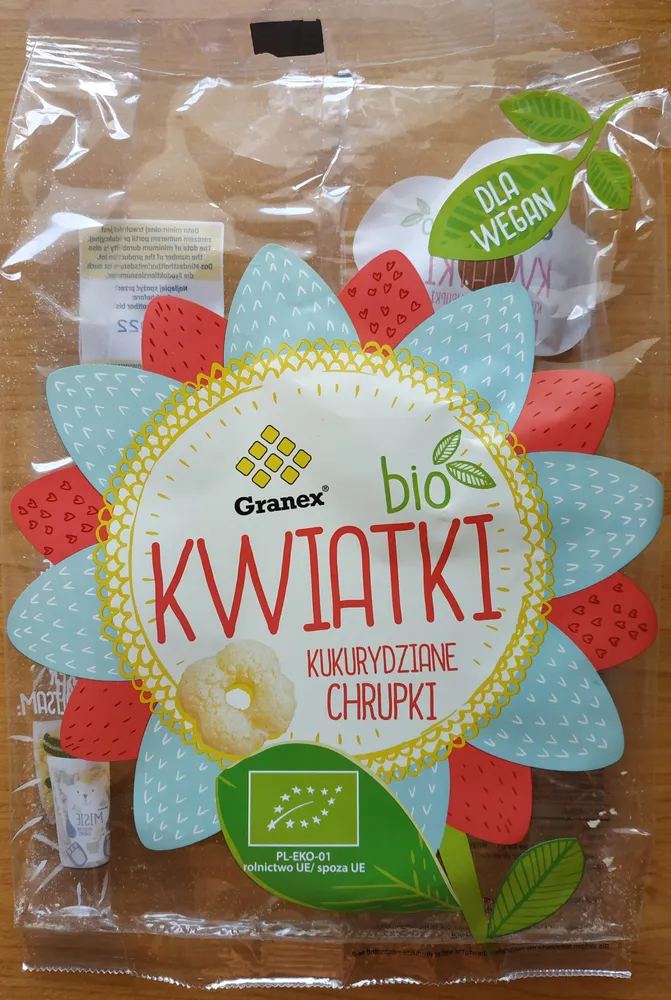 bio Kwiatki Kukurydziane Chrupki