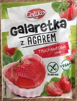 Galaretka z agarem truskawkowy smak