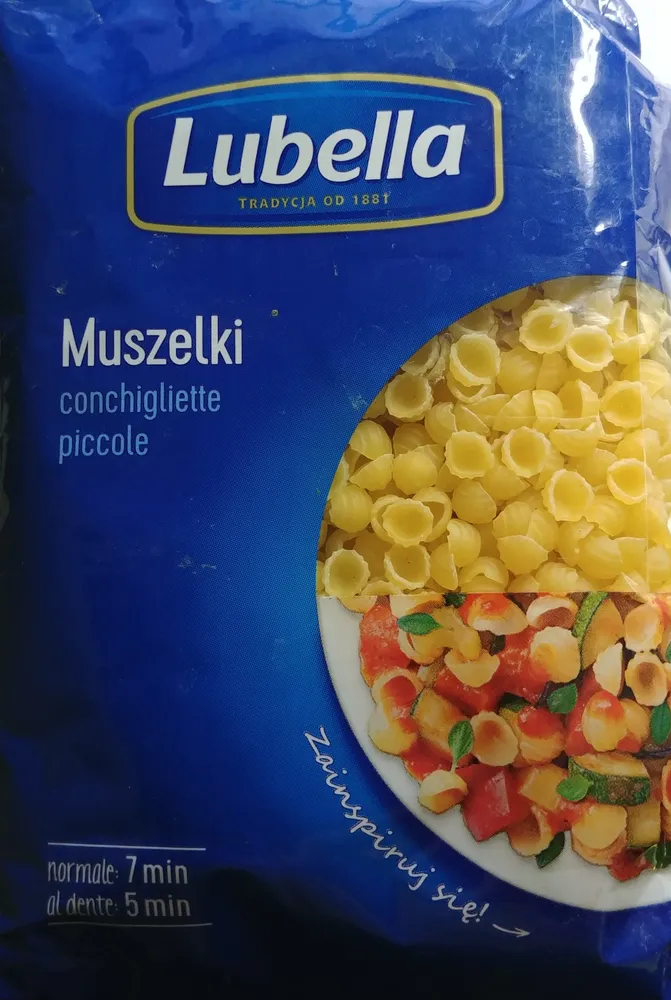 Makaron muszelki nr 26