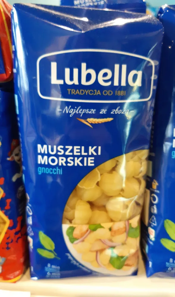 Muszelki morskie