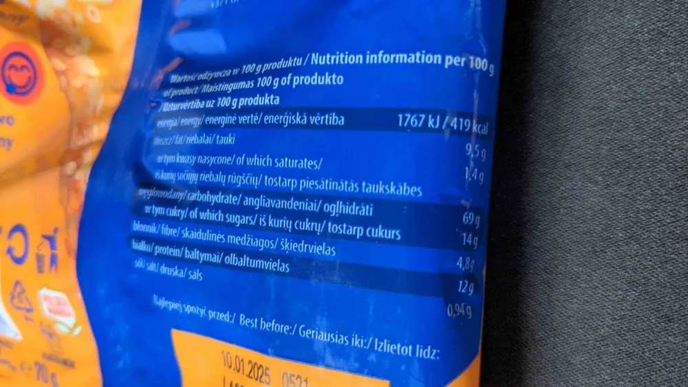 Paluszki z sezamem
