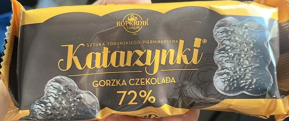 Katarzynki gorzka czekolada 72%