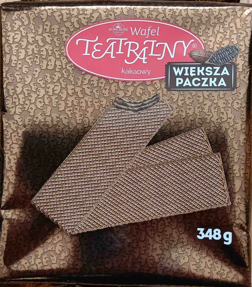 Wafel Teatralny kakaowy