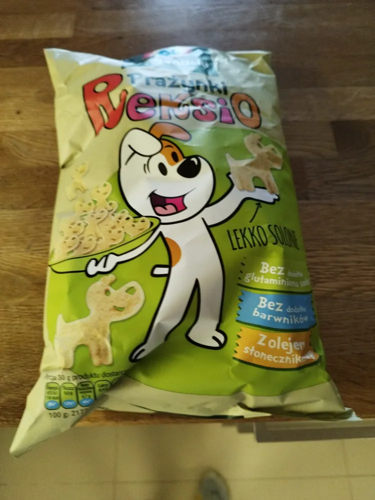 Chrupki kukurydziane lekko solone