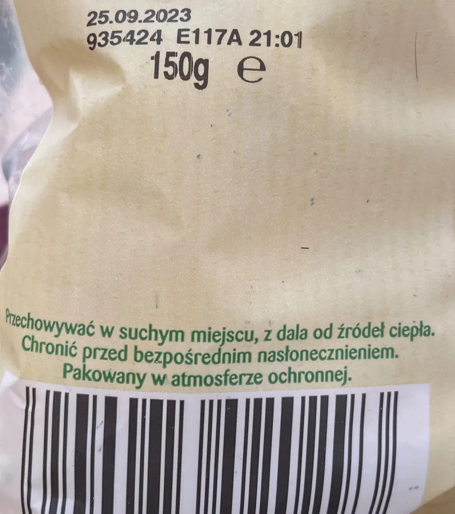 Chrupki o smaku zielona cebulka