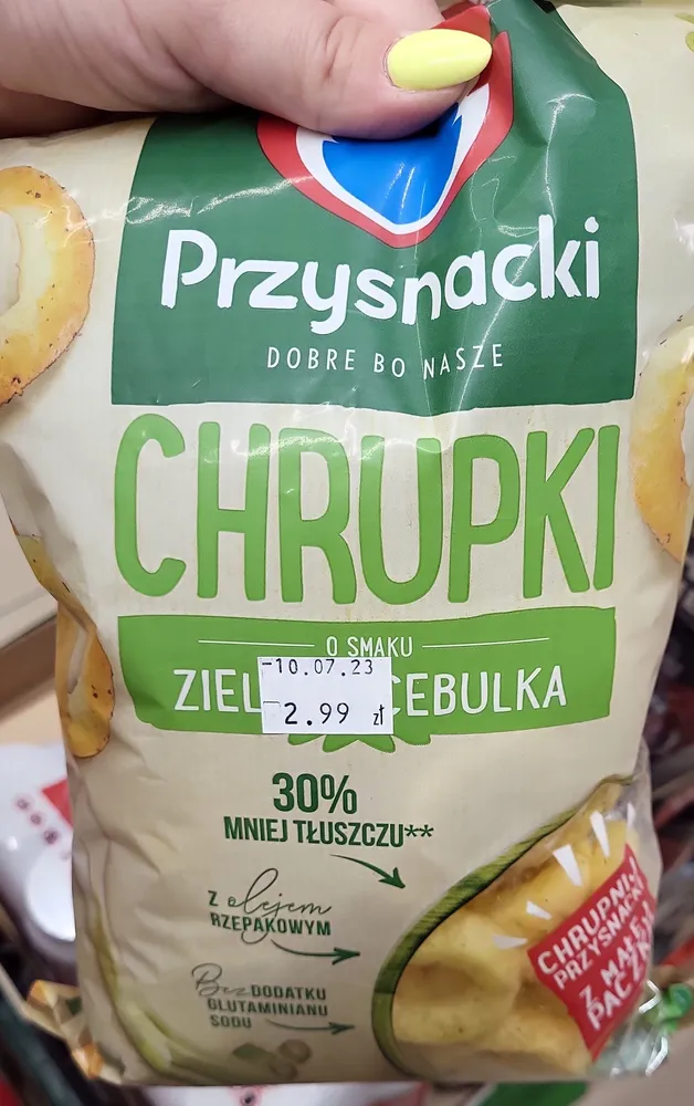 Przysnaki zielona cebulka