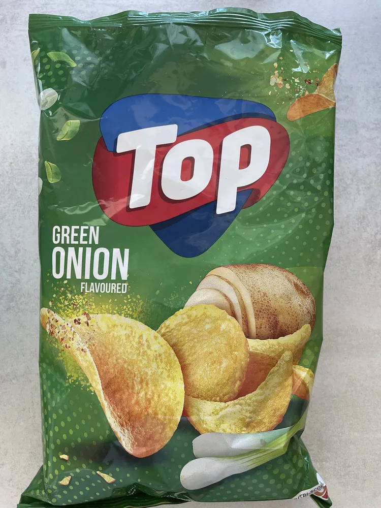 Chipsy ziemniaczane o smaku zielonej cebulki