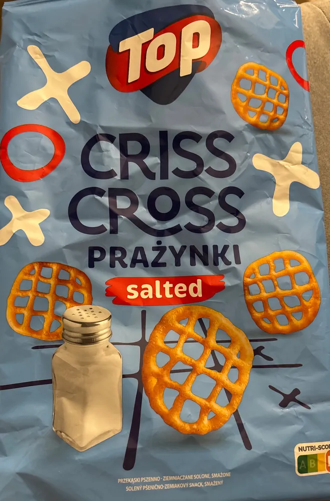 Prażynki TOP Criss Cross