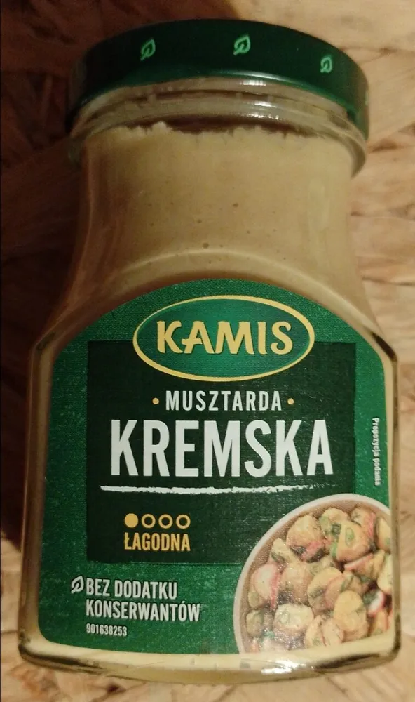 Kamis Musztarda Kremska 185G.