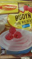 Budyn malinowy z cukrem