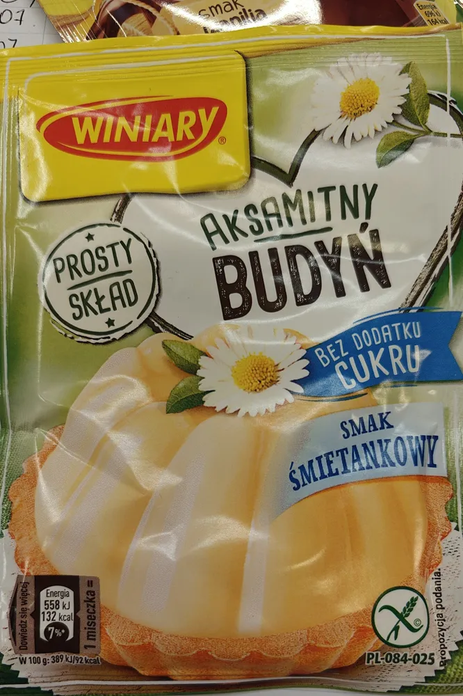Budyń smientankowy