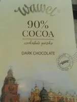 90% cocoa dark chocolate