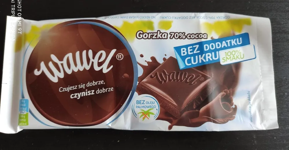 Wawel gorzka 70% cocoa