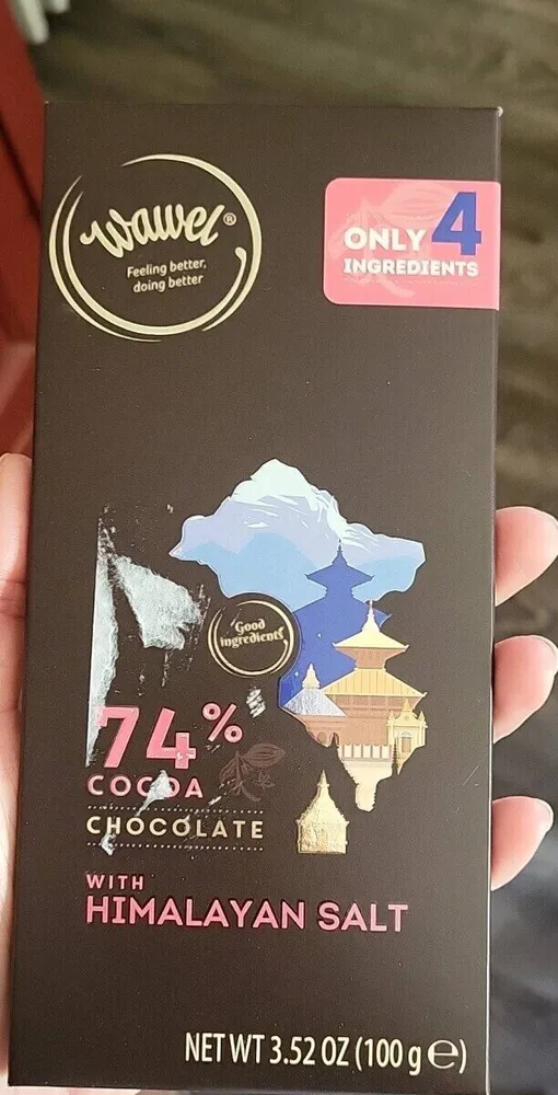 Chocolat au sel d'himalaya