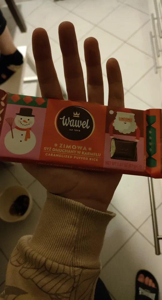Wawel zimowa czekolada