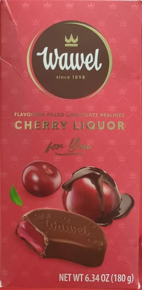 Flavored Filled Chocolate Plaines Cherry Liquor