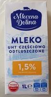 Mleko UHT częściowo odtłuszczone 1,5%