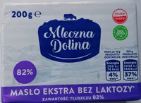 Masło ekstra bez laktozy