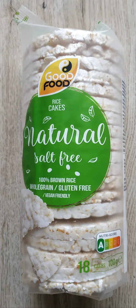 Natural Salt Free Rice Cakes