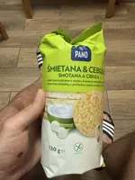 Wafle kukurydziane Śmietanka i cebula