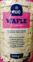 Wafle ryżowe musli