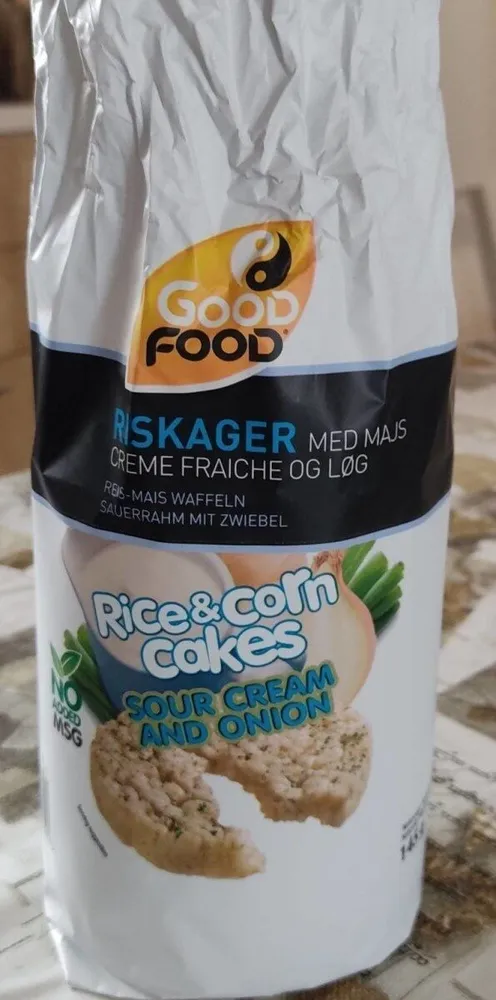Rice e corn cakes
