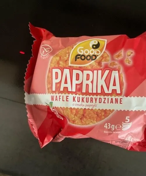 Paprika wafle