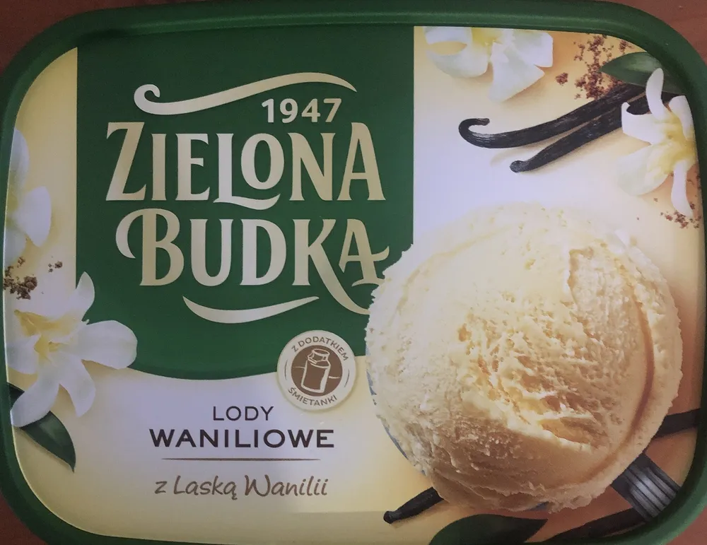 Lody Waniliowe z Laską Wanilii