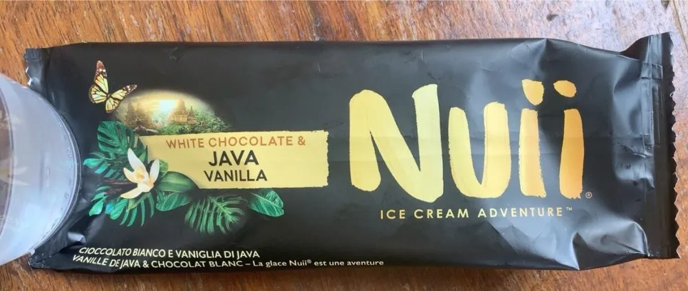 Nuii cioccolato bianco e vaniglia di Java
