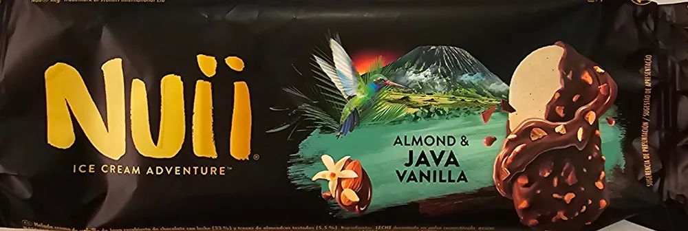 Almond & java vanilla