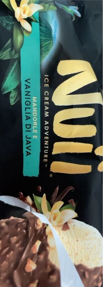 gelato mandorle vaniglia