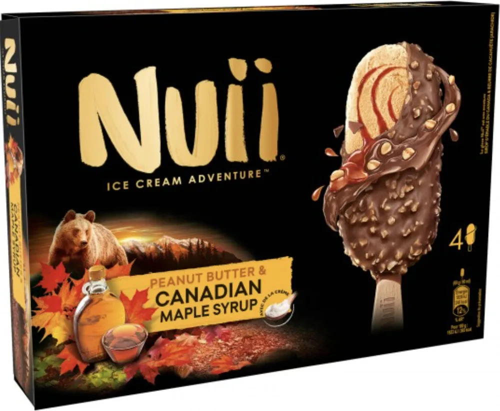 Peanut butter & Canadian maple syrup