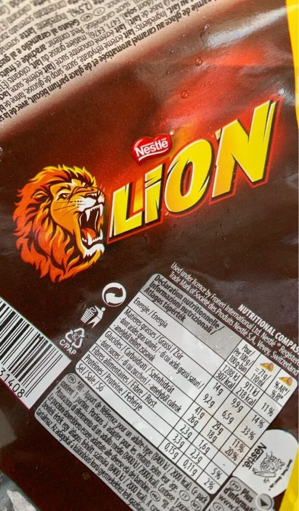 Lion creme glacee