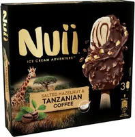 Salted hazelnut & Tanzanian coffee
