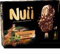 Salted hazelnut & tanzanian coffee