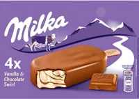 Milka helado