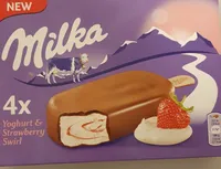 Yoghurt & Strawberry Swirl