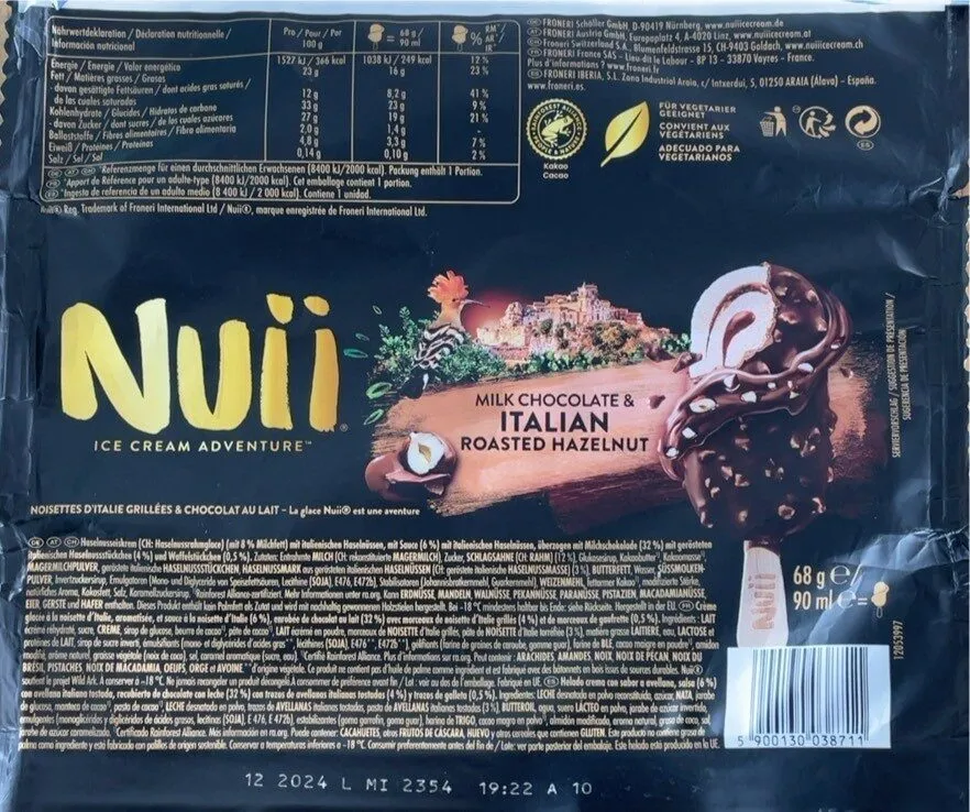 Milk Chocolate & Italian Roasted Hazelnut