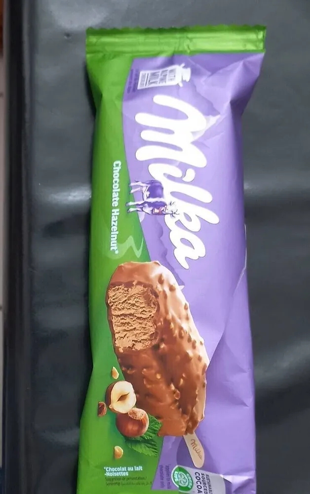 Bâtonnet Milka chocolat noisette