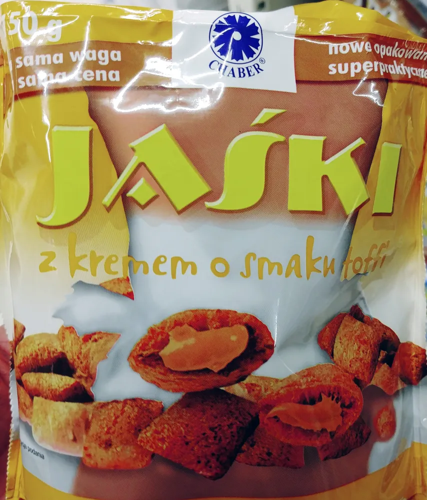 Jaśki z kremem o smaku toffi