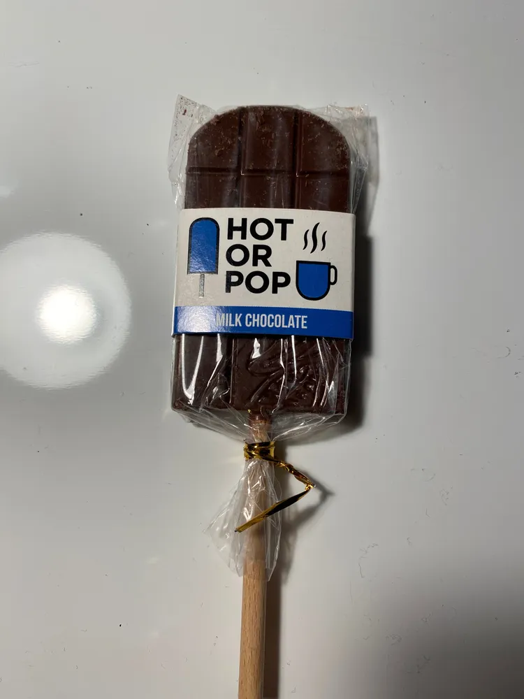 Hot Or Pop milk chocolate