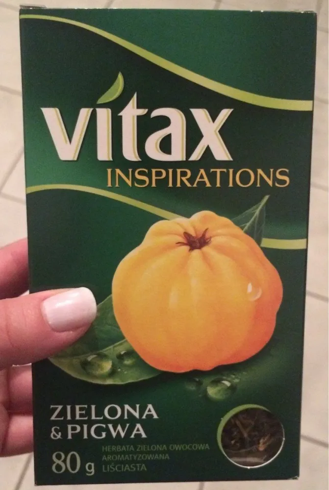 Vitax Herbata Zielona Z Pigwä Liåciasta