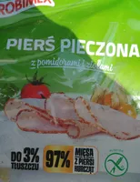 Pierś pieczona z pomidorami i ziołami