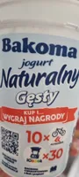 Bakoma 30 MILIARDOW jogurt Naturalny Gęsty RZADKI