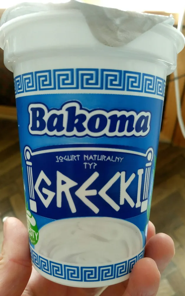 Bakoma jogurt naturalny typ grecki