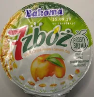 Jogurt 7 zbóż z brzoskwiniami.